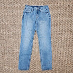 Old Navy High Rise Power Slim Straight Jeans